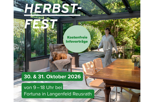 Planungstag rund ums Haus Samstag 31.10.2026 09.00-18.00 Uhr