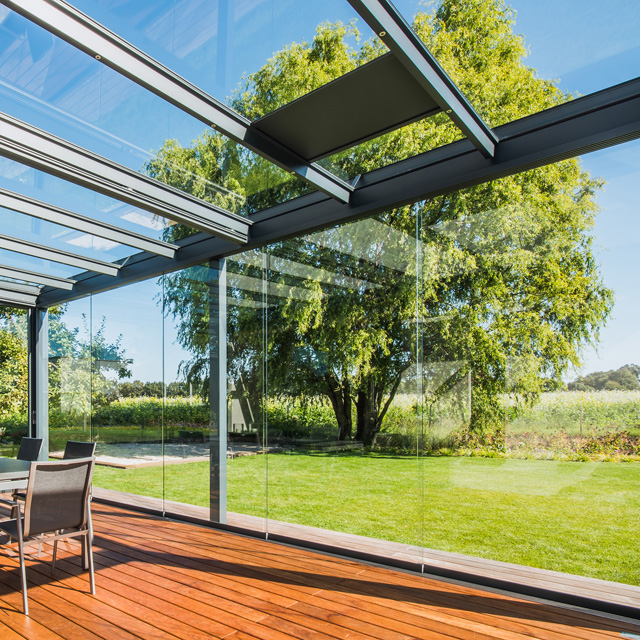 Solarlux bei Fortuna Wintergarten - solarlux-terrassendach glashaus sdl acubis sl20e